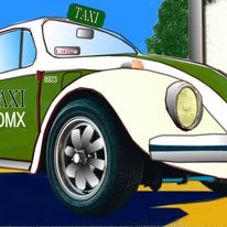 Mexicaanse Volkswagen Kever Taxi